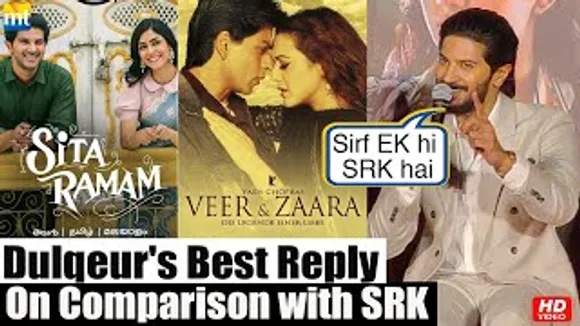 Dulquer Salmaan's Heart-winning Reaction On Comparison with SRK, Veer-Zaraa & Sita Ramam