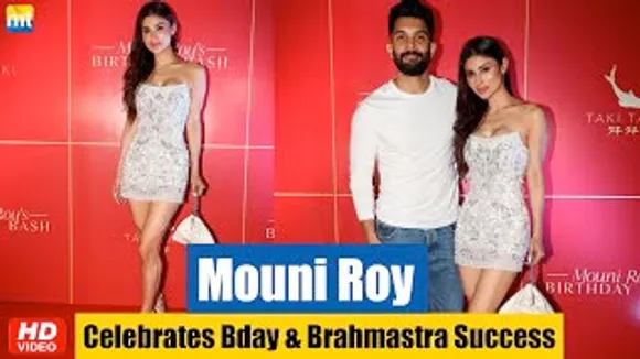 Mouni Roy Celebrates Her Birthday As Well As 'Brahmastra' Success With Husband
