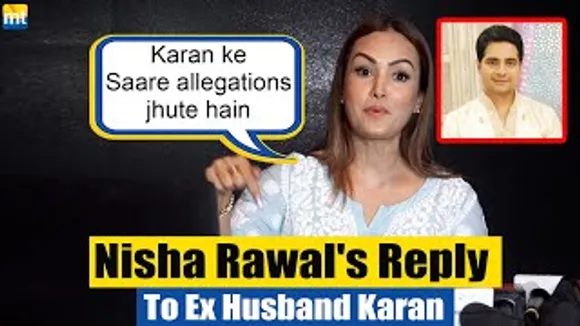 Lock Up fame Nisha Rawal hits back at allegations made by her ex husband Karan Mehra