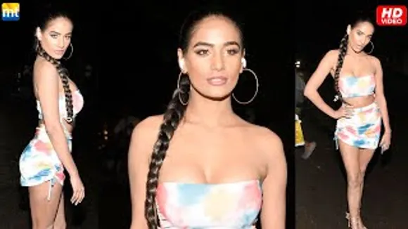 Poonam Pandey lays sultry summer fashion goals in a flirty cut-out floral co-ord set