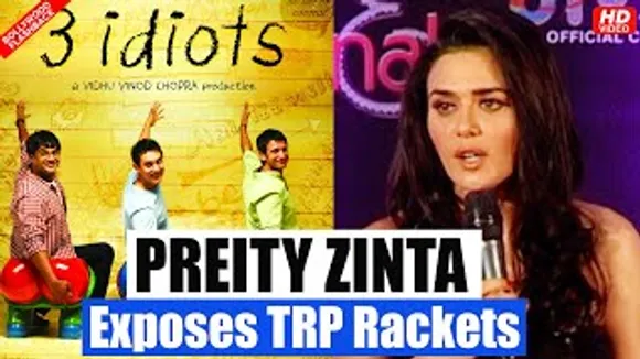 Preity Zinta Exposes TRP Rackets of BTown, calls Aamir Khan's 3 Idiots Cleanest Film
