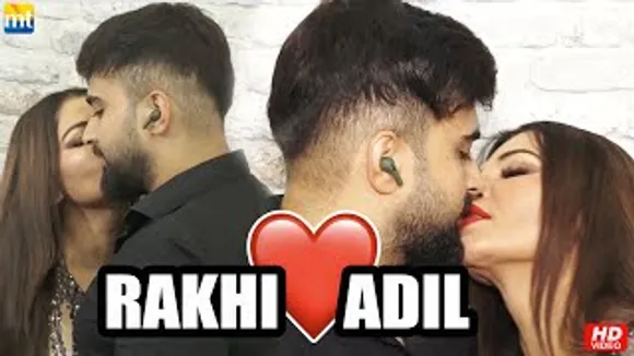 Rakhi Sawant shows her Love OPENLY for BF Adil Durani During Tu Mere Dil Mein Rehne Layak Nahi Promotions