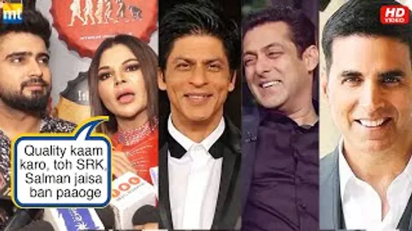 Shahrukh Khan, Salman Khan, Akshay Kumar Jaisa Quality Kaam Karo" - Rakhi Sawant instructs to BF Adil Khan