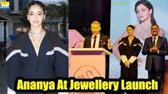Ananya Panday checks out Expensive Jewelries At Swarovski's Newly Launched Shop