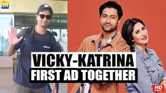 Vicky Kaushal looks happy after shooting AD with wife Katrina Kaif, Gorgeous Vaani Kapoor At The Airport