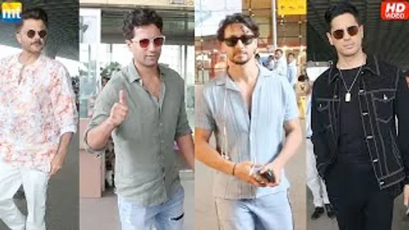 Screw Dheela Tiger Shroff, Thank God Sidharth Malhotra, Sam Bahadur Vicky Kaushal And Anil Kapoor At The Airport