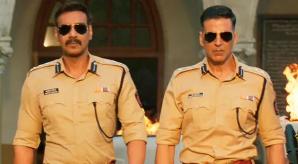 The Combined Total Of Akshay Kumar's 'Ram Setu' & Ajay Devgn's 'Thank God' Fails To Cross 'Sooryavanshi' Opening -
