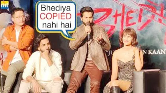"Bhediya is not copied from Hollywood, it's Indian Culture," Say Varun Dhawan & Amar Kaushik