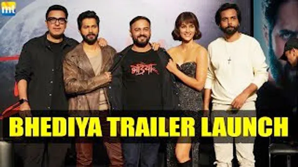 BHEDIYA Trailer Launch | Varun Dhawan struggles to regain human form after turning into wolf - Watch Uncut Video