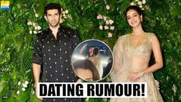 Amid the Dating Rumours Ananya Panday & Aditya Roy Kapur were seen busy at Kriti Sanon's Diwali Bash