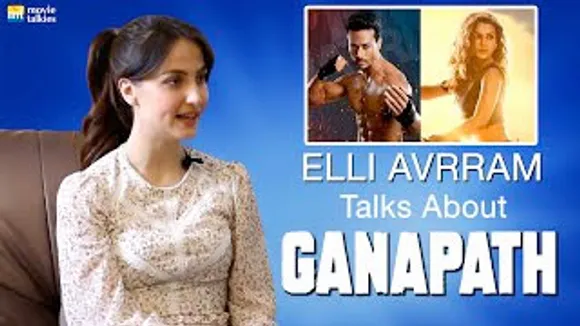 EXCLUSIVE : Elli AvrRam gives an Update on Tiger Shroff & Kriti Sanon's Ganapath