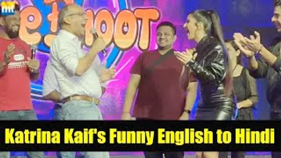 Katrina Kaif's Funny English to Hindi Song Translation Antakshari with Media During 'Phone Bhoot' Song Launch