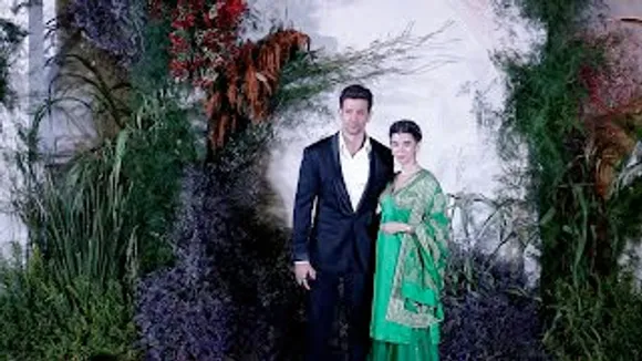 Hrithik Roshan takes his GF Saba Azad to Ali Fazal Richa Chadha's wedding reception