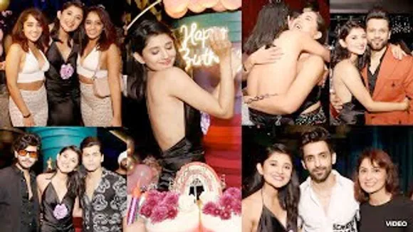 Kanika Mann’s Birthday Bash, looked killer in a backless dress | Rashami Desai, Rahul Vaidua, Sriti Jha, Siddharth And Others Attend The bash
