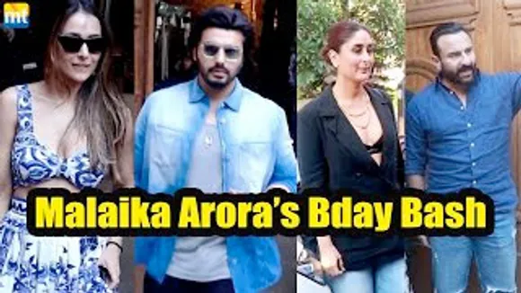 Malaika Arora's Birthday Bash With Kareena Kapoor, Karishma Kapoor, Sussanne Khan And Saif Ali Khan