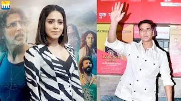 Akshay Kumar At Gaiety And Nushrratt Bharuccha At Inox Separately Check Public Reaction Of 'Ram Setu'