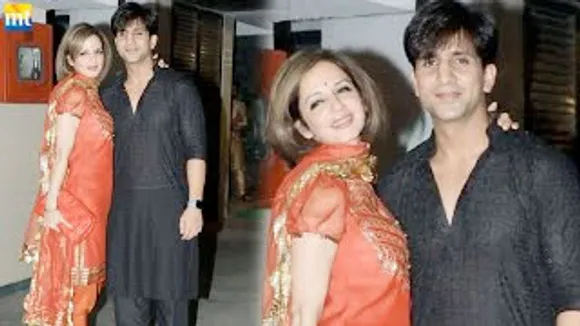 Hrithik Roshan's EX-wife Sussanne Khan with Her BF Arslan Goni at Karishma Tanna's Diwali Party