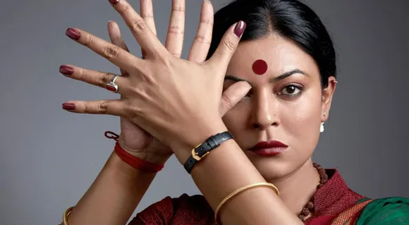 Sushmita Sen Wraps Transgender Gauri Sawant's Biopic 'Taali'; See Video —