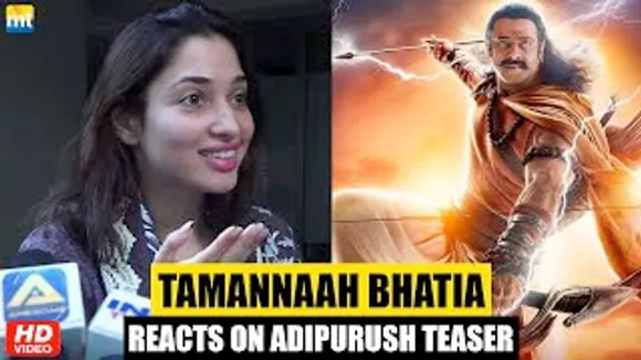 Tamannaah Bhatia's Reaction On Bahubali Co-Star Prabhas' Adipurush Teaser