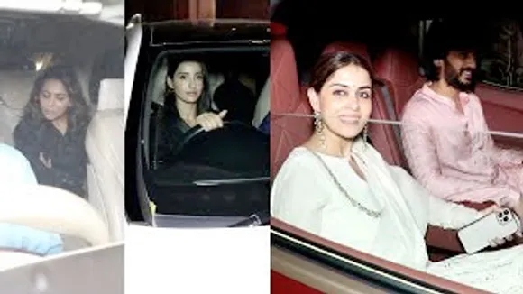 SRK's Wife Gauri Khan, Nora Fatehi, Ritesh-Genelia, Angad-Neha at Tanya Dubash Diwali Bash