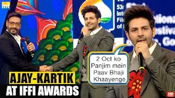 Ajay Devgn & Kartik Aaryan take OATH at IFFI Festival in Goa