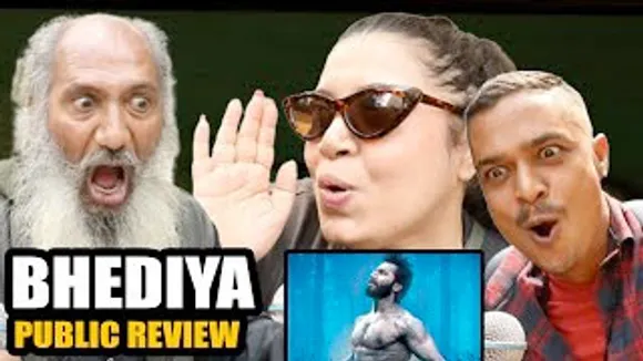 BHEDIYA Varun Dhawan Pichwade Pe Kaat Leta Hai - Bhediya Public Review