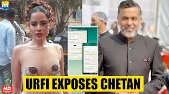 Urfi Javed Exposes WhatsApp Chats & Slams Chetan Bhagat for his remarks on her clothes