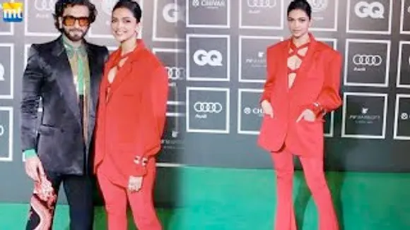 Deepika Padukone & Ranveer Singh twin together ahead of Wedding Anniversary at GQ Men Of The Year Awards 2022