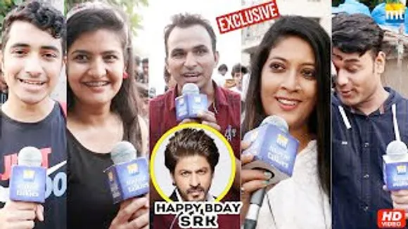 EXCLUSIVE : Fans come from different states to wish Shah Rukh Khan on his 57th Birthday