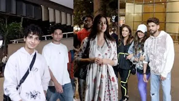 Paps Request Fans to Watch Janhvi Kapoor's Mili, Rumoured Couple Sonakshi Sinha-Zaheer Iqbal together With Huma Qureshi, Phone Bhoot Pair Siddhant Chaturvedi-Ishaan Khatter At Airport