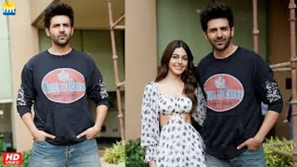 Kartik Aaryan arrives with HOT Alaya F for 'Freddy' event at A Five Star Hotel