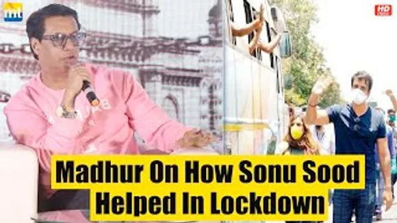 Madhur Bhandarkar on how Sonu Sood helped Poor people during Lockdown At India Lockdown Trailer Launch