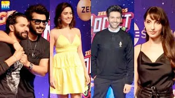 Kartik Aaryan, Nora Fatehi, Nushrat Bharucha, Varun Dhawan, Arjun Kapoor And Others At Rocket Gang Screening