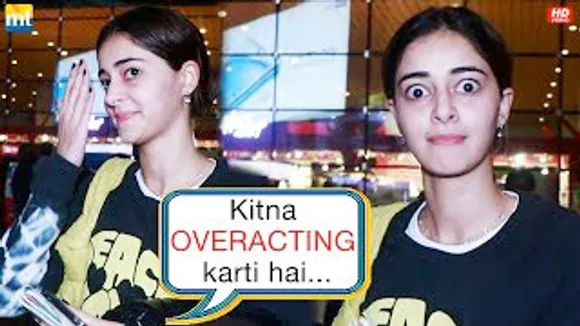 Itna Kyun OVERACTING Kar Rahe Ho Madamji' Watch Ananya Panday's Expression At The Airport