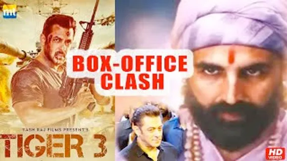Salman Khan wishes best to Tiger 3 vs Akshay Kumar's Vedat Marathe Veer Daudle Saat box office Clash