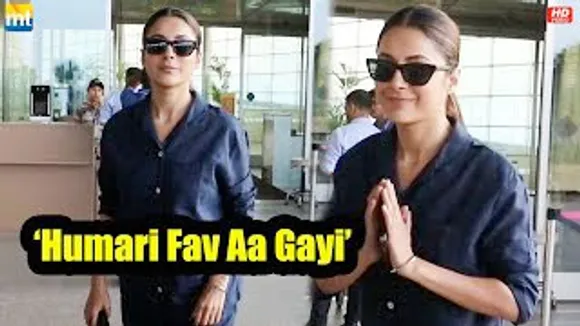 'Hamari Favourite Aa Gayi' Shehnaaz Gill flies to Dubai for Filmfare Middle East Awards