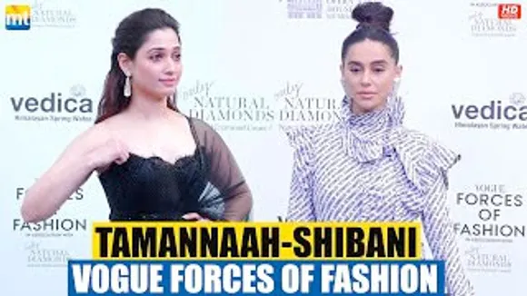 Tamannaah Bhatia, Shibani Dandekar And Others At The Launch of Vogue Forces Of Fashion