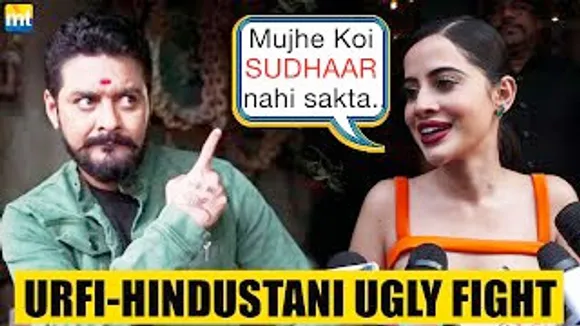 Watch Urfi Javed's JOKINGLY reply on ugly FIGHT with Hindustani Bhau