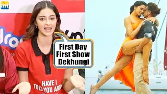 Here's what Ananya Panday has to say on Shah Rukh Khan & Deepika Padukone's 'Pathaan'