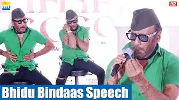 Jackie Shroff's HEROIC SPEECH receives WHISTLES & HOOTS from Public