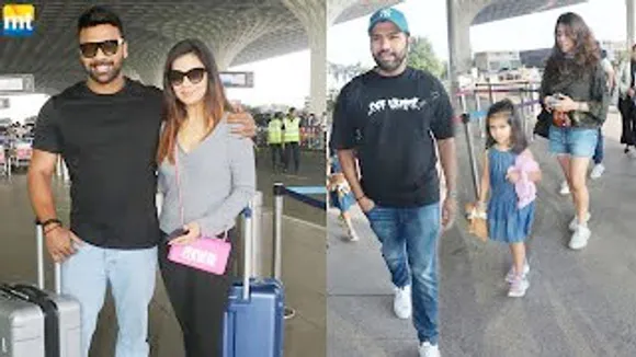Divya Agarwal's 3rd BF Apurva Padgaonkar leave for vacation; Captain Rohit Sharma with his Family