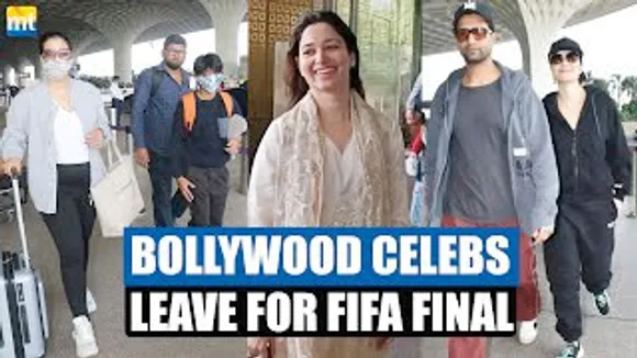 Vicky Kaushal-Katrina Kaif, Tamannaah Bhatia & Kajol Leave For FIFA & Vacations