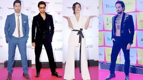 Vicky Kaushal, Varun Dhawan, Ayushmann Khurrana, Rashmika Mandanna, Karan Johar And Others At Grazia Young Fashion Awards 2022