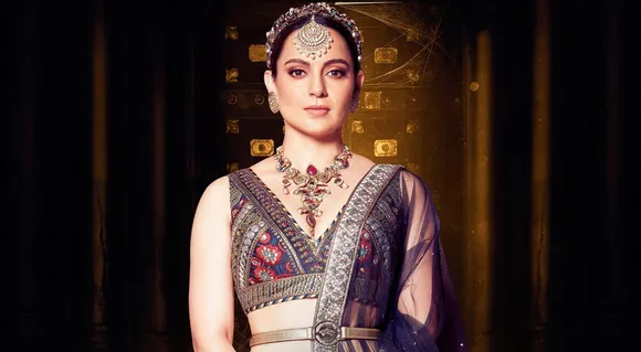 Lyca Productions Drops The First Look of Kangana Ranaut From 'Chandramukhi 2' -