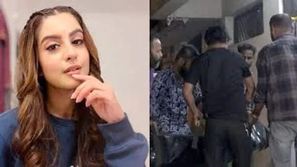 Mortal Remains of Tunisha Sharma taken by her family for the last rites