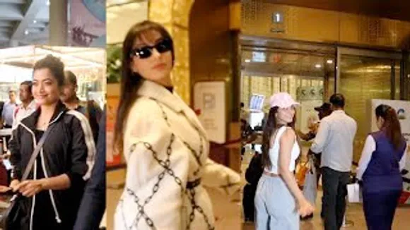 Nora Fatehi leaves for FIFA World Cup Final Closing Ceremony | Rashmika Mandanna & Kiara Advani At Airport