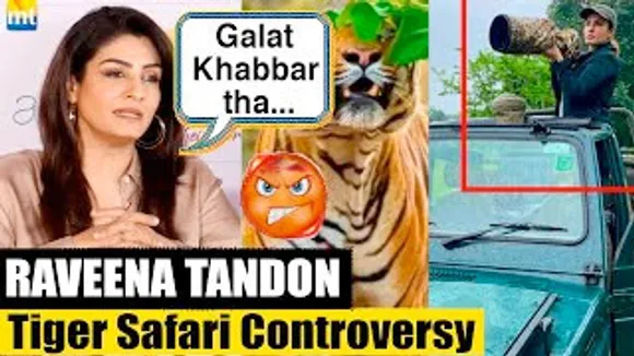 Raveena Tandon BREAKS silence on Tiger Safari Controversy spread by Media