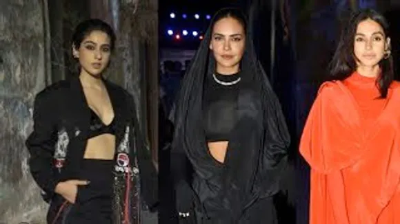 Sara Ali Khan, Hot Esha Gupta, Shibani Dandekar serve the ramp walk at Pespi Fashion Show
