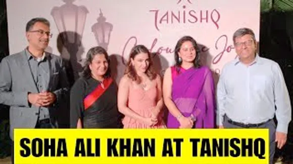 Gorgeous Soha Ali Khan at the launch of Tanishq's Colour Me Joy Collection Launch