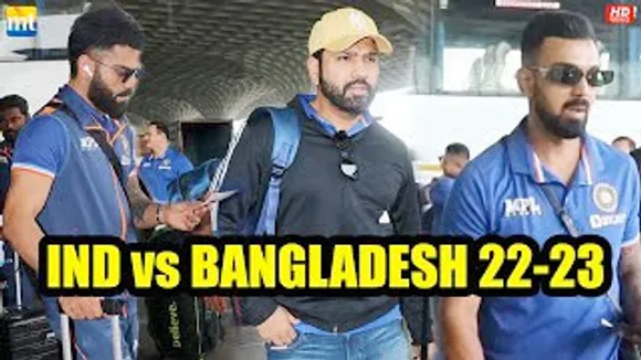 Team India Virat Kohli, Rohit Sharma, KL Rahul, Mohd Siraj leave for Bangladesh Tour 2022